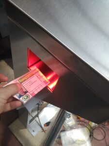 QR Reading Turnstiles